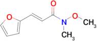 (2E)-3-(furan-2-yl)-N-methoxy-N-methylprop-2-enamide