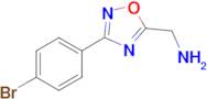 [3-(4-bromophenyl)-1,2,4-oxadiazol-5-yl]methanamine