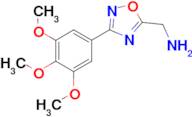 [3-(3,4,5-trimethoxyphenyl)-1,2,4-oxadiazol-5-yl]methanamine