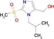 [2-methanesulfonyl-1-(2-methylpropyl)-1H-imidazol-5-yl]methanol