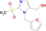 {1-[(furan-2-yl)methyl]-2-methanesulfonyl-1H-imidazol-5-yl}methanol