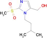 [2-methanesulfonyl-1-(3-methylbutyl)-1H-imidazol-5-yl]methanol