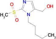 (2-methanesulfonyl-1-pentyl-1H-imidazol-5-yl)methanol