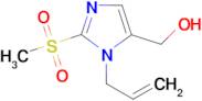[2-methanesulfonyl-1-(prop-2-en-1-yl)-1H-imidazol-5-yl]methanol