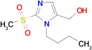 (1-butyl-2-methanesulfonyl-1H-imidazol-5-yl)methanol