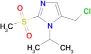 5-(chloromethyl)-2-methanesulfonyl-1-(propan-2-yl)-1H-imidazole