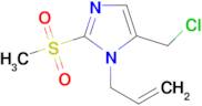 5-(chloromethyl)-2-methanesulfonyl-1-(prop-2-en-1-yl)-1H-imidazole