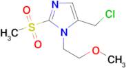 5-(chloromethyl)-2-methanesulfonyl-1-(2-methoxyethyl)-1H-imidazole