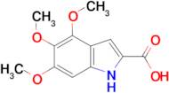 4,5,6-trimethoxy-1H-indole-2-carboxylic acid