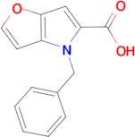 4-benzyl-4H-furo[3,2-b]pyrrole-5-carboxylic acid