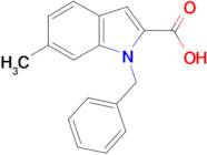 1-benzyl-6-methyl-1H-indole-2-carboxylic acid