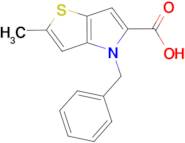 4-benzyl-2-methyl-4H-thieno[3,2-b]pyrrole-5-carboxylic acid