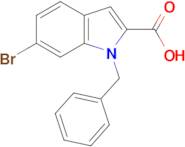 1-benzyl-6-bromo-1H-indole-2-carboxylic acid