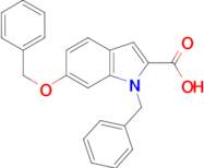 1-benzyl-6-(benzyloxy)-1H-indole-2-carboxylic acid