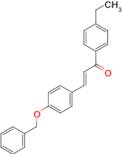 (2E)-3-[4-(benzyloxy)phenyl]-1-(4-ethylphenyl)prop-2-en-1-one