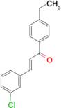 (2E)-3-(3-chlorophenyl)-1-(4-ethylphenyl)prop-2-en-1-one