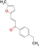 (2E)-1-(4-ethylphenyl)-3-(5-methylfuran-2-yl)prop-2-en-1-one