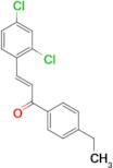 (2E)-3-(2,4-dichlorophenyl)-1-(4-ethylphenyl)prop-2-en-1-one