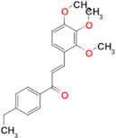 (2E)-1-(4-ethylphenyl)-3-(2,3,4-trimethoxyphenyl)prop-2-en-1-one