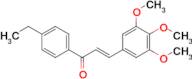 (2E)-1-(4-ethylphenyl)-3-(3,4,5-trimethoxyphenyl)prop-2-en-1-one