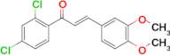 (2E)-1-(2,4-dichlorophenyl)-3-(3,4-dimethoxyphenyl)prop-2-en-1-one