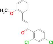 (2E)-1-(2,4-dichlorophenyl)-3-(2-methoxyphenyl)prop-2-en-1-one