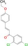 (2E)-1-(2,4-dichlorophenyl)-3-(4-ethoxyphenyl)prop-2-en-1-one