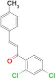 (2E)-1-(2,4-dichlorophenyl)-3-(4-methylphenyl)prop-2-en-1-one