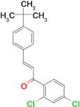 (2E)-3-(4-tert-butylphenyl)-1-(2,4-dichlorophenyl)prop-2-en-1-one