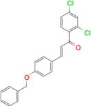 (2E)-3-[4-(benzyloxy)phenyl]-1-(2,4-dichlorophenyl)prop-2-en-1-one