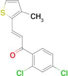 (2E)-1-(2,4-dichlorophenyl)-3-(3-methylthiophen-2-yl)prop-2-en-1-one