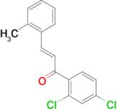 (2E)-1-(2,4-dichlorophenyl)-3-(2-methylphenyl)prop-2-en-1-one