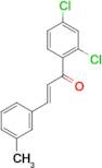 (2E)-1-(2,4-dichlorophenyl)-3-(3-methylphenyl)prop-2-en-1-one