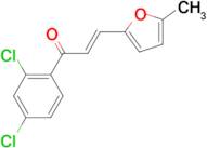 (2E)-1-(2,4-dichlorophenyl)-3-(5-methylfuran-2-yl)prop-2-en-1-one