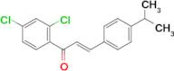 (2E)-1-(2,4-dichlorophenyl)-3-[4-(propan-2-yl)phenyl]prop-2-en-1-one