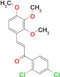 (2E)-1-(2,4-dichlorophenyl)-3-(2,3,4-trimethoxyphenyl)prop-2-en-1-one