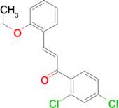 (2E)-1-(2,4-dichlorophenyl)-3-(2-ethoxyphenyl)prop-2-en-1-one