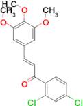 (2E)-1-(2,4-dichlorophenyl)-3-(3,4,5-trimethoxyphenyl)prop-2-en-1-one