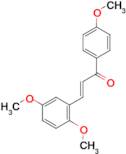 (2E)-3-(2,5-dimethoxyphenyl)-1-(4-methoxyphenyl)prop-2-en-1-one