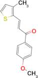 (2E)-1-(4-methoxyphenyl)-3-(3-methylthiophen-2-yl)prop-2-en-1-one