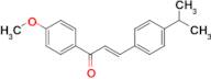 (2E)-1-(4-methoxyphenyl)-3-[4-(propan-2-yl)phenyl]prop-2-en-1-one