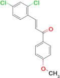 (2E)-3-(2,4-dichlorophenyl)-1-(4-methoxyphenyl)prop-2-en-1-one