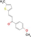 (2E)-1-(4-methoxyphenyl)-3-(5-methylthiophen-2-yl)prop-2-en-1-one