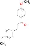 (2E)-3-(4-ethylphenyl)-1-(4-methoxyphenyl)prop-2-en-1-one