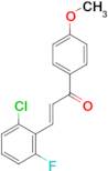 (2E)-3-(2-chloro-6-fluorophenyl)-1-(4-methoxyphenyl)prop-2-en-1-one