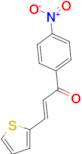 (2E)-1-(4-nitrophenyl)-3-(thiophen-2-yl)prop-2-en-1-one