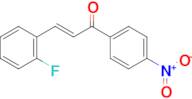 (2E)-3-(2-fluorophenyl)-1-(4-nitrophenyl)prop-2-en-1-one