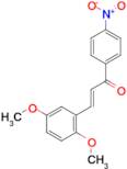 (2E)-3-(2,5-dimethoxyphenyl)-1-(4-nitrophenyl)prop-2-en-1-one