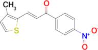 (2E)-3-(3-methylthiophen-2-yl)-1-(4-nitrophenyl)prop-2-en-1-one