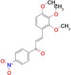 (2E)-1-(4-nitrophenyl)-3-(2,3,4-trimethoxyphenyl)prop-2-en-1-one